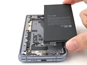 Google Pixel 10 Pro Fold Flip Battery Removal