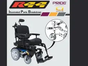 Quantum Rehab R44 Power Wheelchair