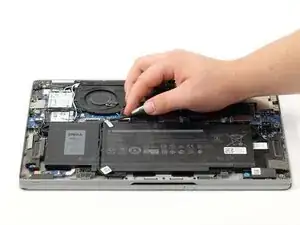 Disconnecting Dell Latitude 5320 2-in-1 Battery