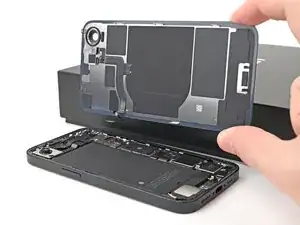 iPhone 16e Back Glass Removal