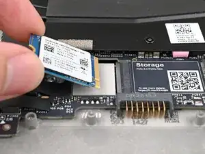 Framework Laptop 16 (2nd Gen) Secondary SSD Installation (Mainboard)