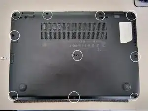 ASUS Laptop Battery, SSD, and RAM Removal