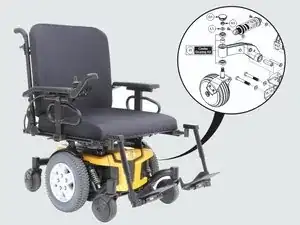 Quantum Rehab Edge 1 HD Power Wheelchair