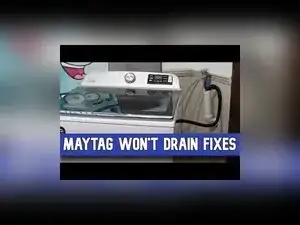 How to Troubleshoot a Maytag Top Load Washer That Won't Drain or Spin