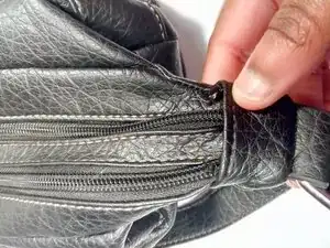 Repair a Purse: Sew a Hole & Reattach the Zipper Pull