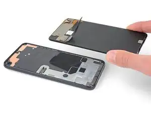 Substituição da tela do Google Pixel 4a