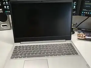 Frame, keyboard and touchpad