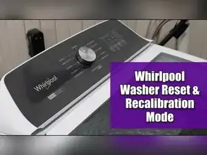How to Reset a Maytag Washing Machine Using Factory Calibration Mode