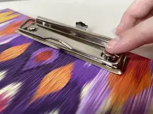 Rivets in a Clipboard Clip