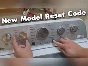 How to Reset a Maytag Top Load Washing Machine (2022-Present)