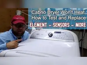 How to Troubleshoot a Whirlpool Cabrio Dryer Not Heating
