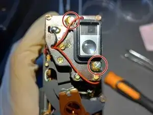 Konica Compact 8 Front Viewfinder Cleaning