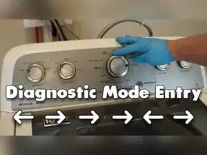 How to Use Manual Parts Test Mode on a Maytag Washing Machine