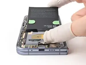 Google Pixel 10 Pro Fold Base Battery Removal