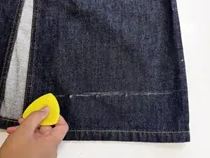 How to Shorten a Denim Skirt While Maintaining the Original Hem