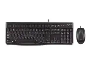 Logitech MK120 Corded Keyboard and Mouse Combo