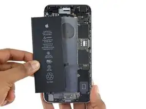 Substituição da bateria do iPhone 6s Plus