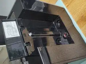 Disassembly of the Melitta Caffeo CI housing