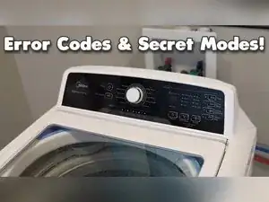 How to Run Test Mode on a Midea Washing Machine