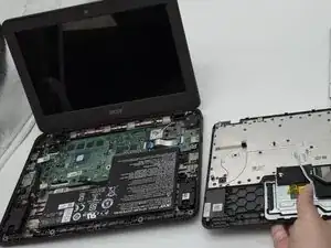 Keyboard and Palm Rest Assembly