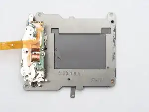 Disassembling Pentax PZ-1p Shutter Unit