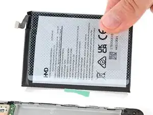 Substituição da bateria do Pulse+ da HMD