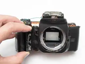 Pentax PZ-1p Body Panel Removal