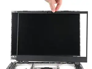 Framework Laptop 16 Bezel Installation (While Open)