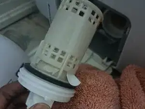 How to Clean Samsung Washing Machine WF5M5100AW Filter and Slots