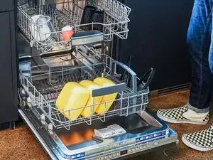 Bosch Dishwasher — Drainage & Spray Arm Flow Improvement Technique