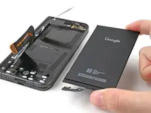 Google Pixel 9 Pro Fold Flip Battery Removal