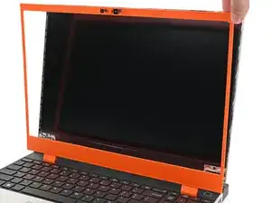 Framework Laptop 16" Bezel Installation (Orange)