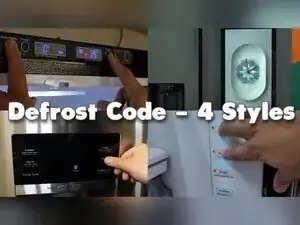 How to Initiate Forced Defrost on a Samsung Refrigerator