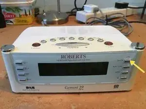 Repair off/on switch Roberts Gemini 29 DAB radio CRD-29