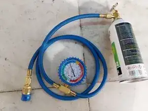 Aveo AIR CONDITIONING GAS RECHARGE.