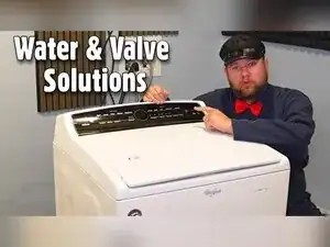 How to Troubleshoot a Whirlpool Washer Leaking Water into the Tub or Not Filling