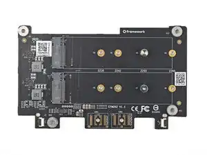 How to Install the Dual M.2 Adapter in the Framework Laptop 16