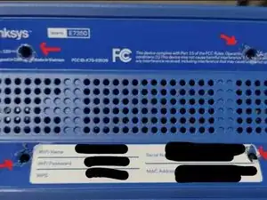 Linksys E7350 Router Teardown
