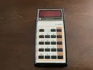 Texas Instruments TI-1200 Teardown