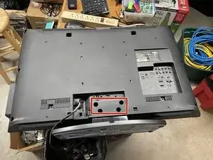Sony Bravia KDL-32BX300 Opening Procedure