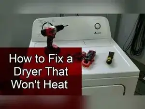 How to Troubleshoot a Kenmore Electric Dryer That Won't Heat