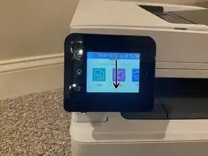 How to do a test print on a HP LaserJet Pro MFP M428fdw