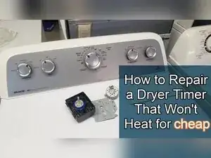 How to Repair a Whirlpool Dryer Timer