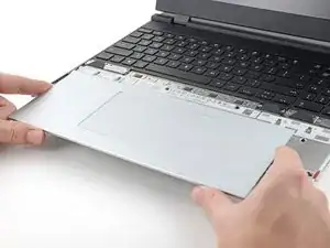 Touchpad with Spacers Installation