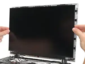 Framework Laptop 16 Display Installation (While Open)