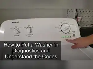How to Use Troubleshooting Mode on a Whirlpool Top Load Washing Machine