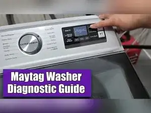 How to Reset a Top Load Maytag Washing Machine Using Service Diagnostic Mode