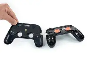 Procedimento de abertura do controle do Google Stadia