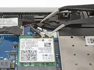Desconexão do cabo do módulo WLAN do EliteBook 840 G9 da HP