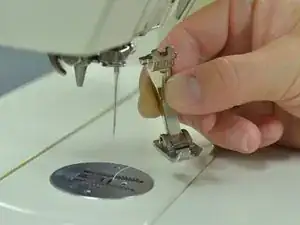 Change the Presser Foot on a Sewing Machine